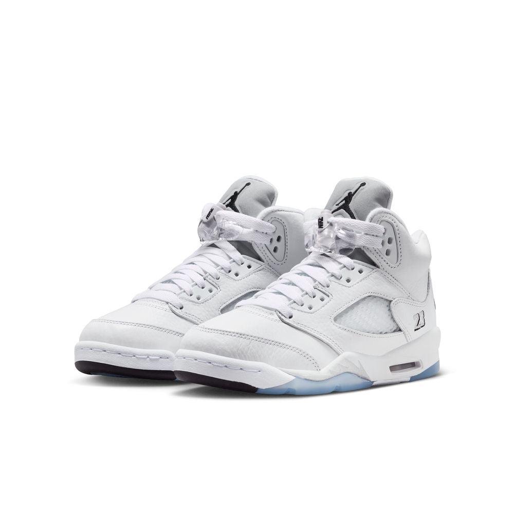 JORDAN Air Jordan 5 Retro OG White Metallic (GS) Kids Sneakers
