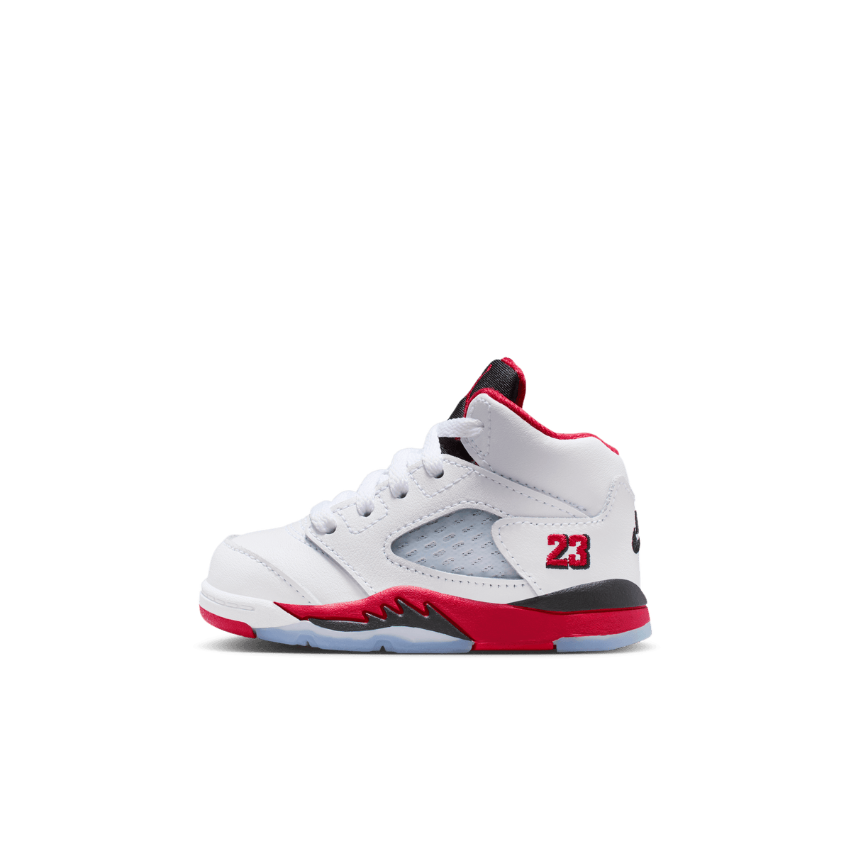 Baby/Toddler Jordan 5 Retro "Fire Red Black Tongue"