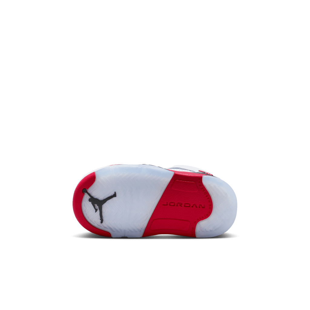Baby/Toddler Jordan 5 Retro "Fire Red Black Tongue"