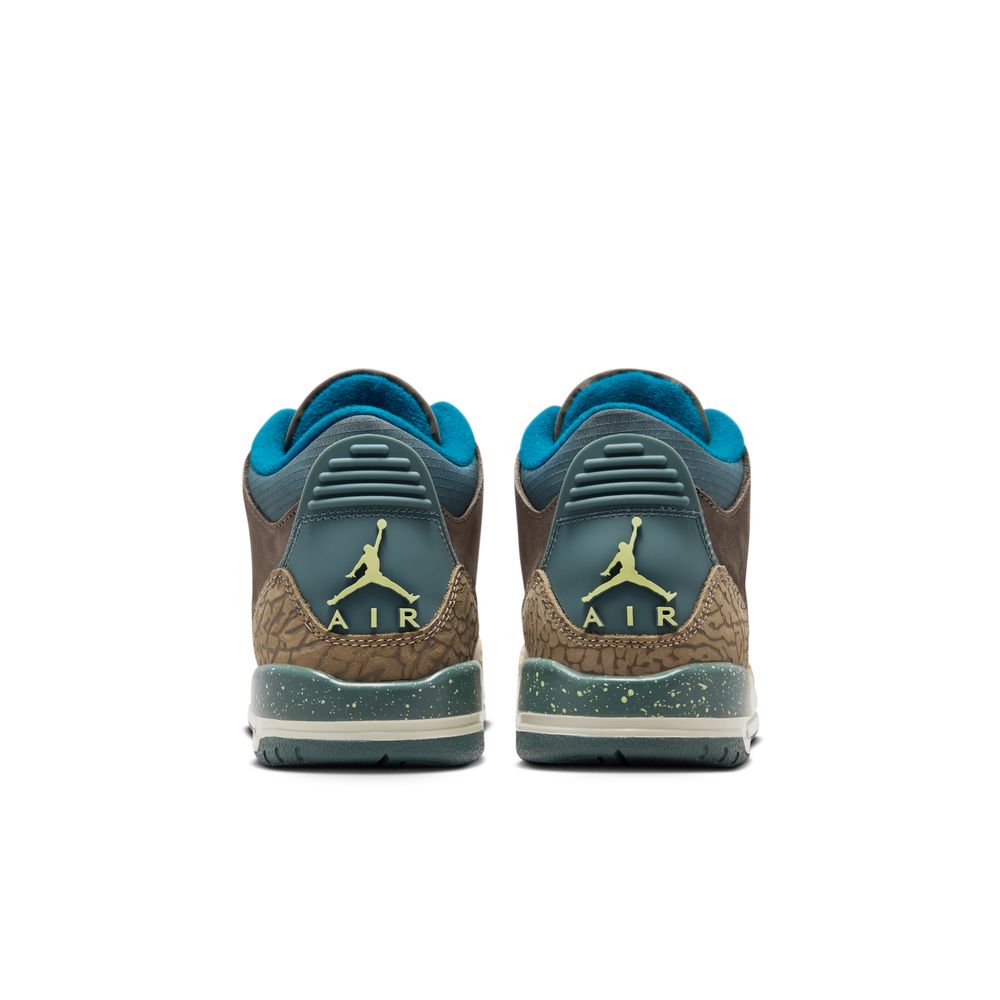 NIKE Air Jordan 3 Retro 'Olive Grey' GS Kids Sneakers