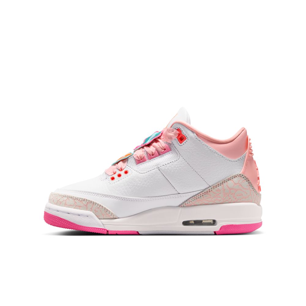 JORDAN Air Jordan 3 Retro "Spring Flowers" (GS) Big Kids Sneakers