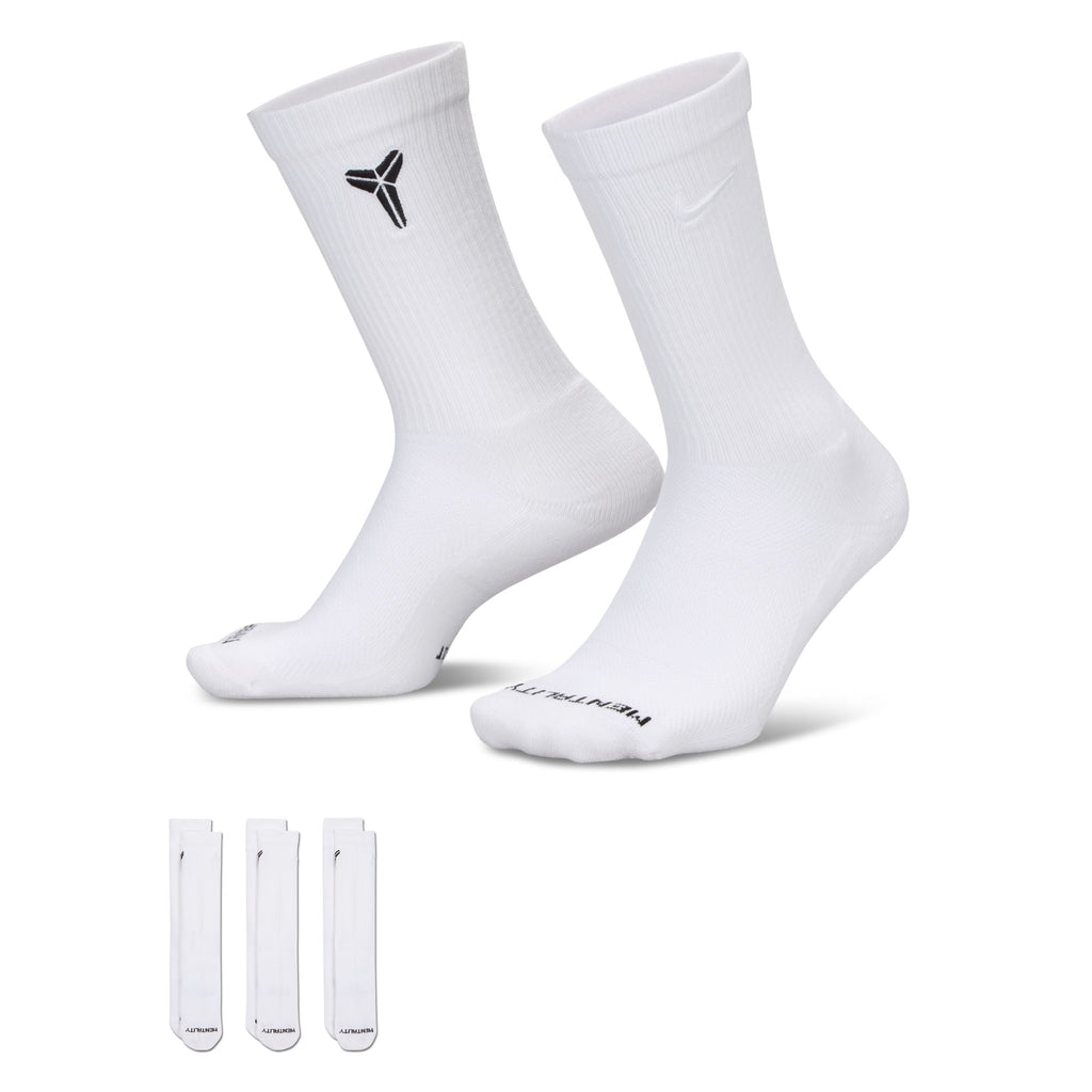 Nike Everyday Elevated "Kobe" Crew Socks (3 Pairs)