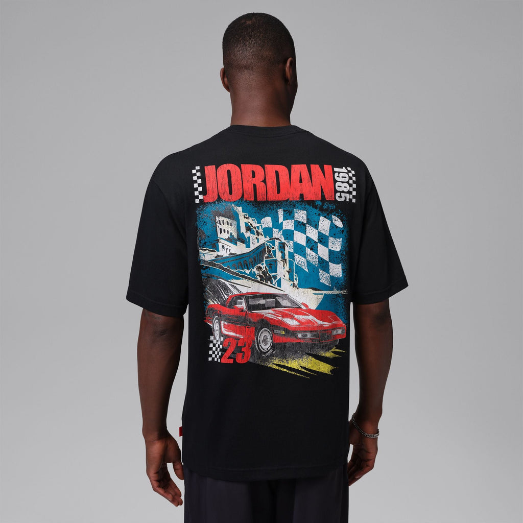 JORDAN BROOKLYN S AUTO 85 SS TEE BLK