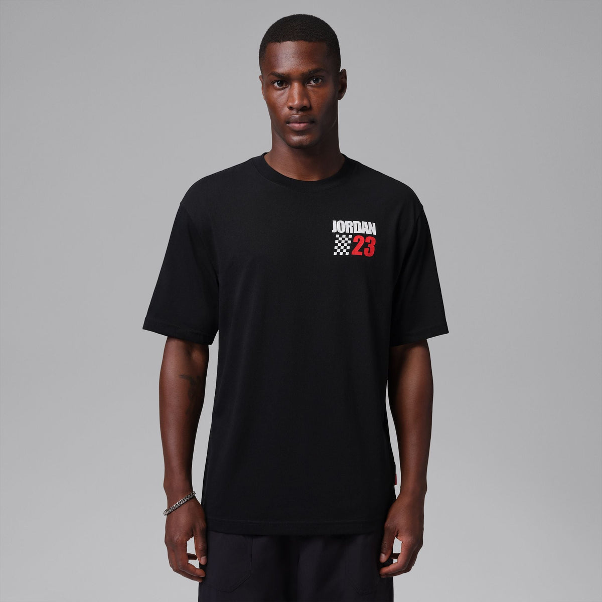 JORDAN BROOKLYN S AUTO 85 SS TEE BLK