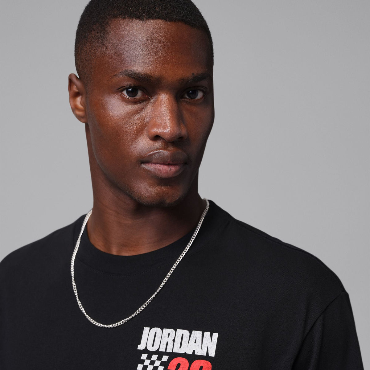 JORDAN BROOKLYN S AUTO 85 SS TEE BLK