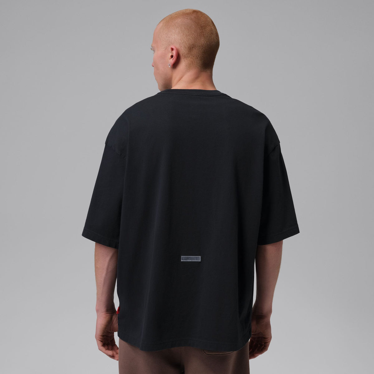 JORDAN FLIGHT ESSENTIALS 96 MENS OVERSIZED TEE BLK
