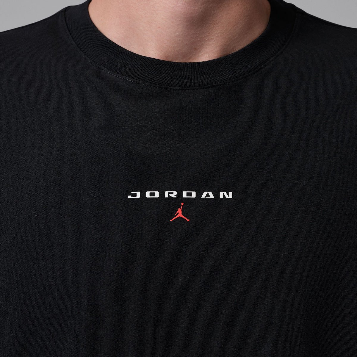 JORDAN FLIGHT ESSENTIALS 96 MENS OVERSIZED TEE BLK