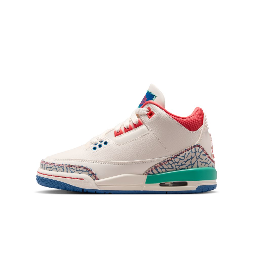JORDAN Air Jordan 3 Retro "Play Your Way" (GS) Big Kids Sneakers