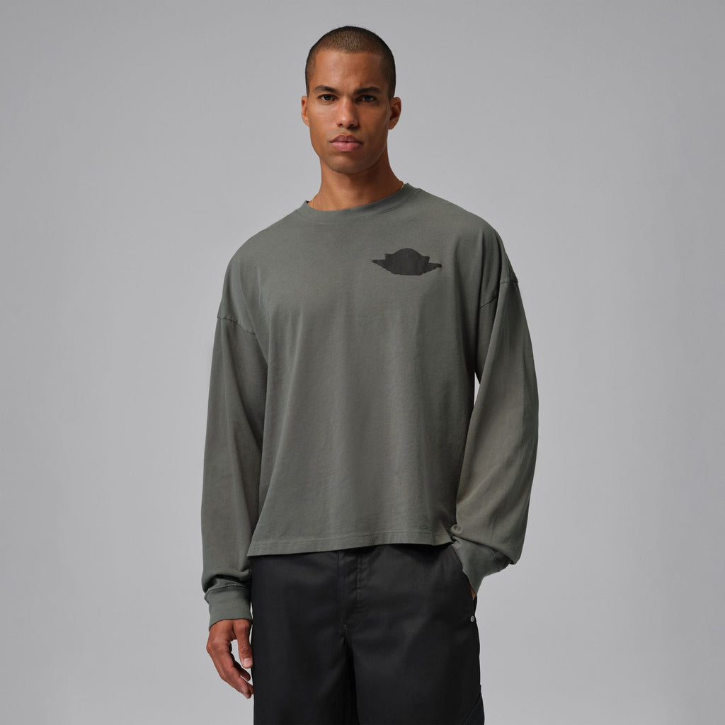 M J WINGS LS TEE RIVER ROCK