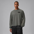 M J WINGS LS TEE RIVER ROCK