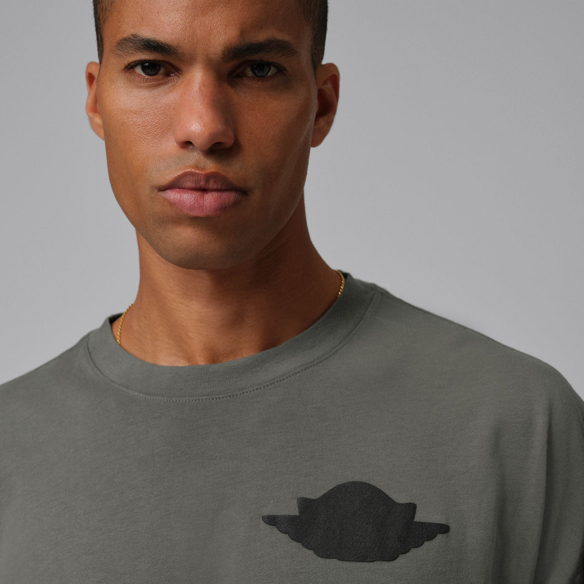 M J WINGS LS TEE RIVER ROCK