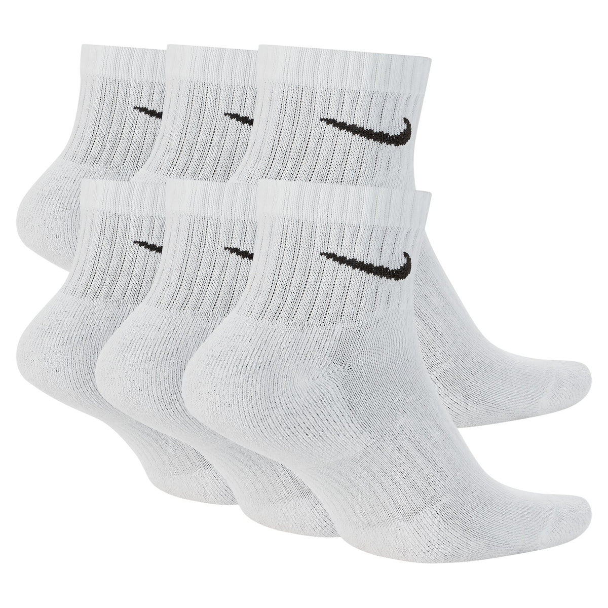 Nike Everyday Cushioned White Socks