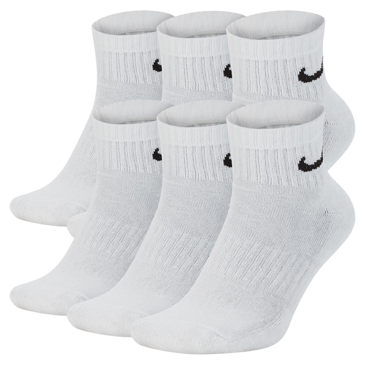 Nike Everyday Cushioned White Socks