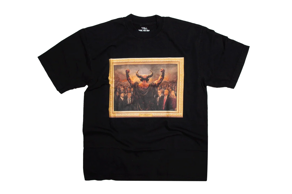 AVEIL THE IRIS WELLCOME TO HELL TEE BLK