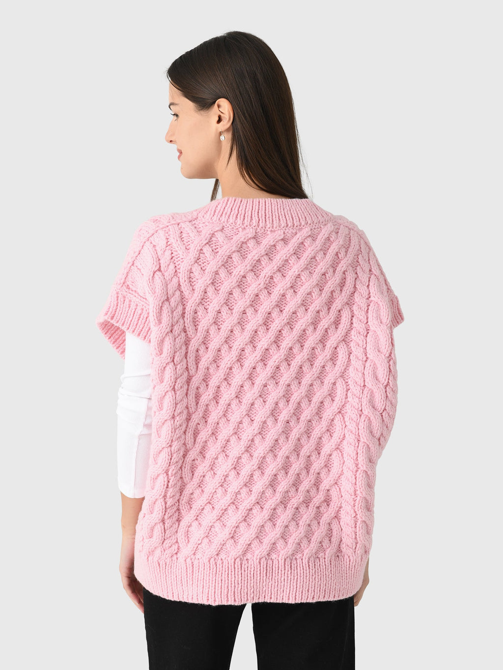 Mr. Mittens Women's Cross Hatch Maxi Vest