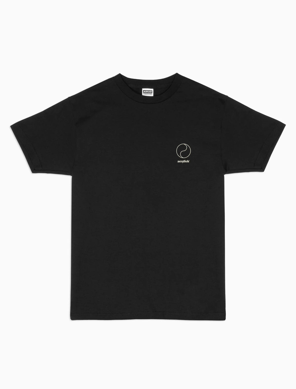 ACRYLICK BALANCE TEE BLACK