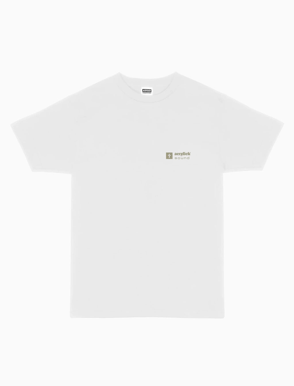 ACRYLICK MASSIVE TEE WHITE