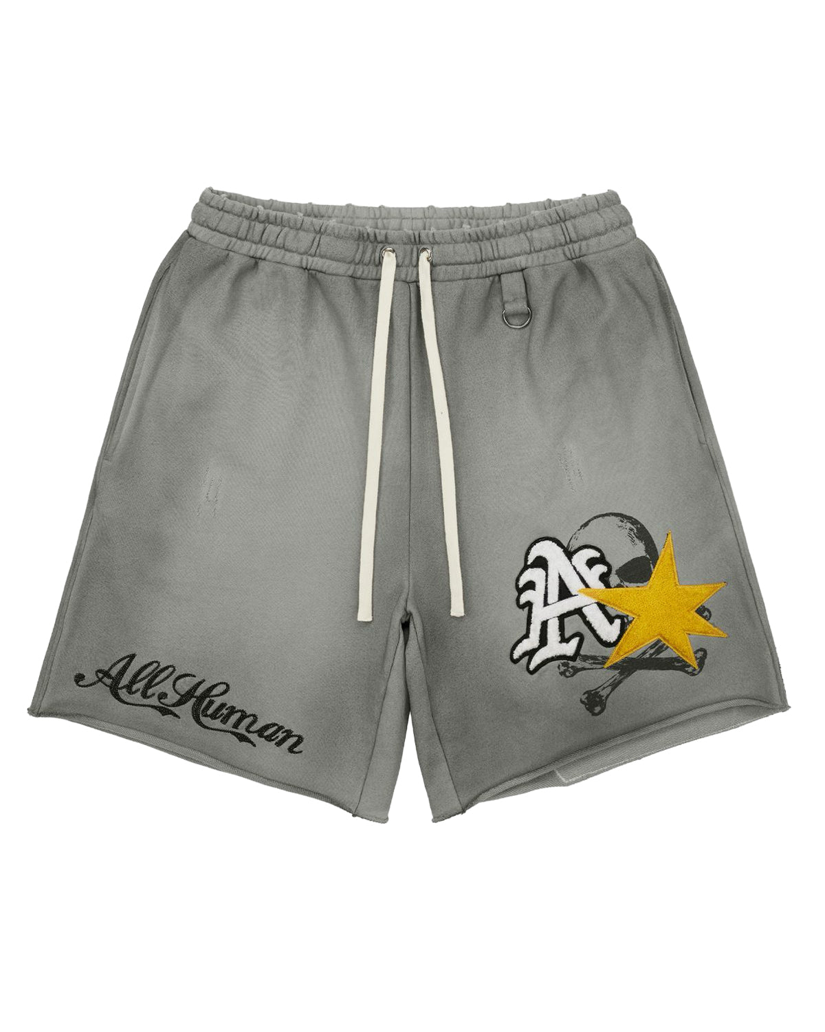 All Human Ghost V3 Shorts Grey