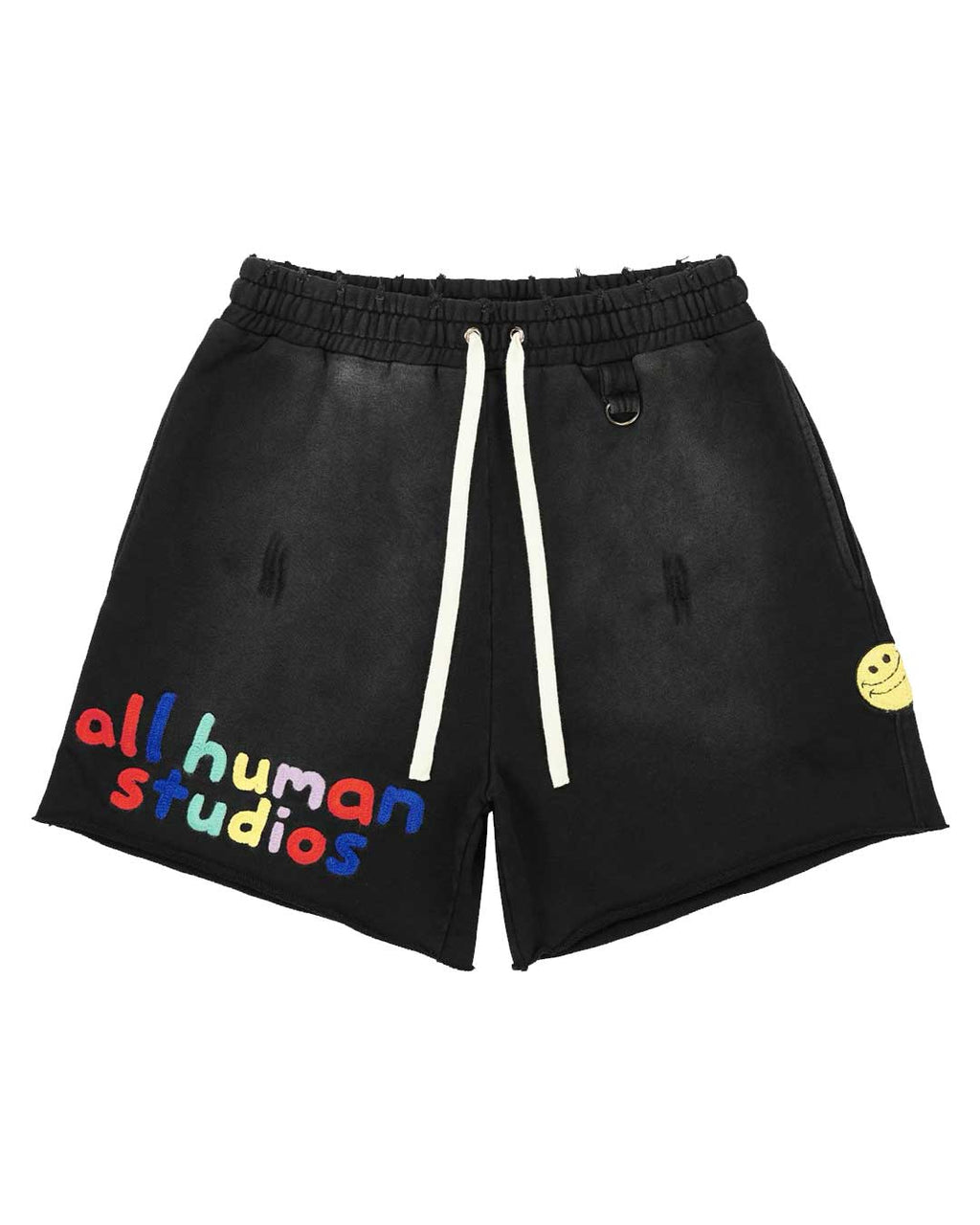 All Human Honey Moon Shorts V2 Black
