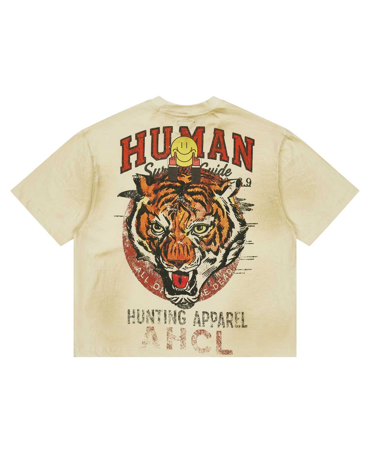 All Human I'm Gone Tee Cream