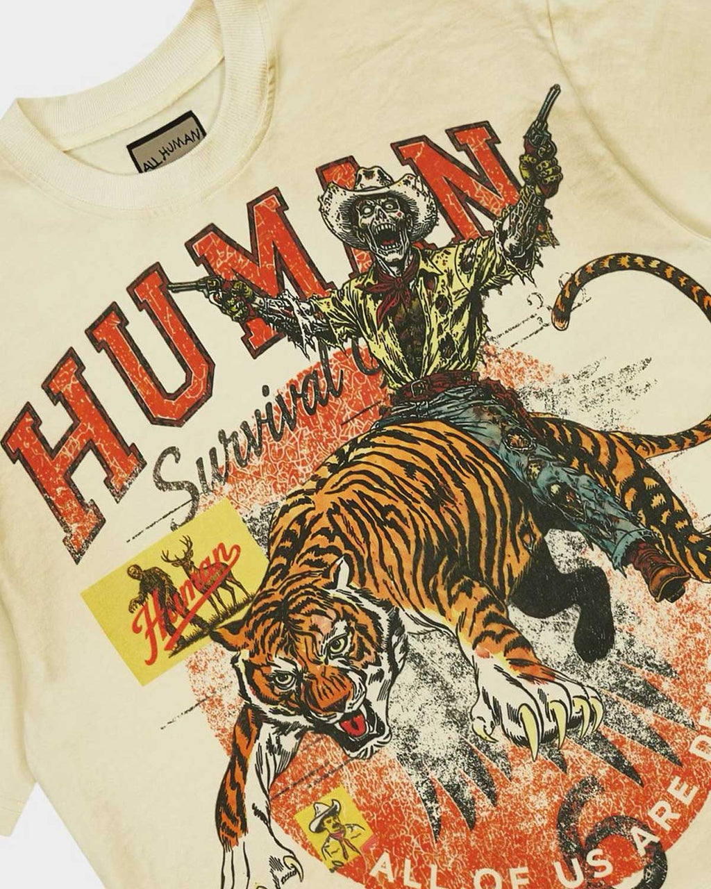 All Human I'm Gone Tee Cream