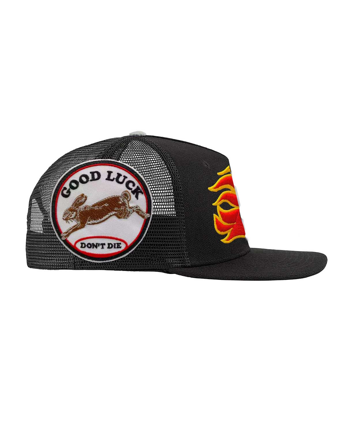 All Human King V2 Trucker Hat Black