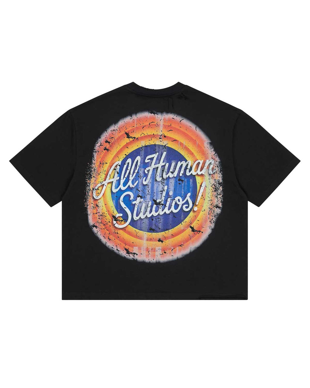 All Human Like Mike Tee Black