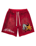 All Human Mars Shorts Red