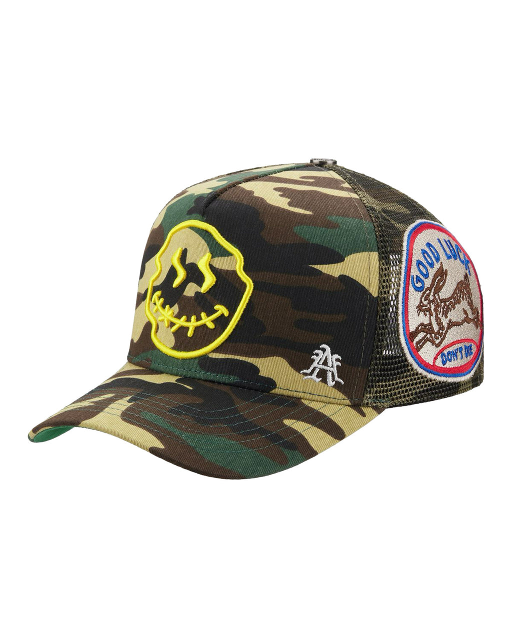All Human Paid In Full Trucker Hat Camo