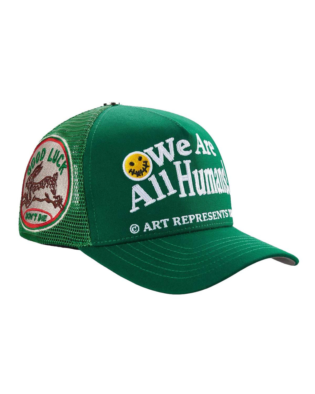 All Human Sunny V2 Trucker Hat Green