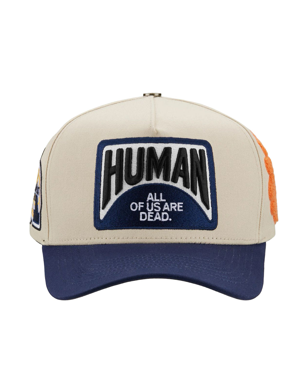 All Human The Cure Trucker Hat Cream/Navy
