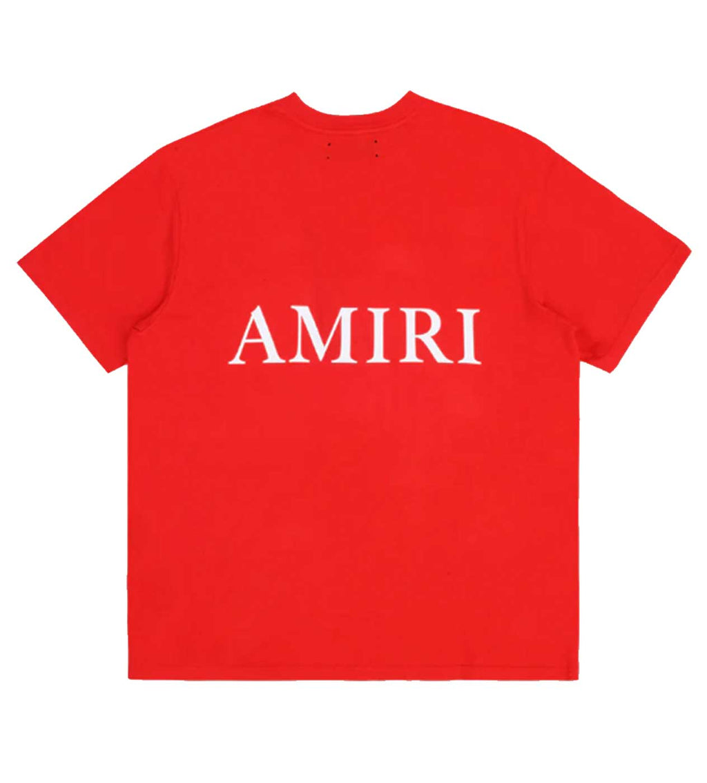 Amiri Core Logo Tee Red