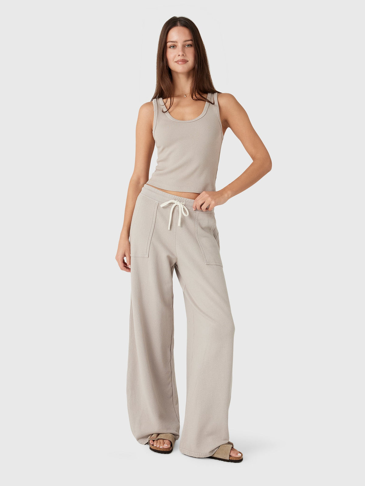 Perfect White Tee Women's Noa French Terry Pant