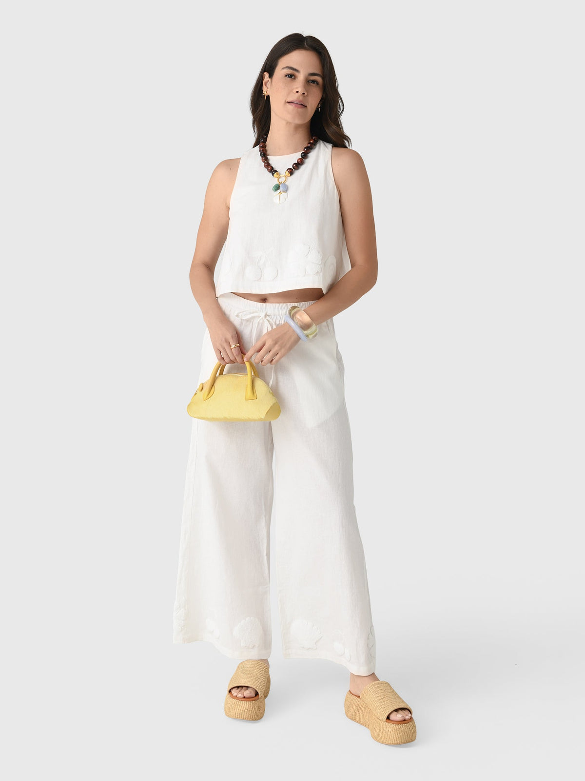 Cleonie Women's Hala Linen Pant
