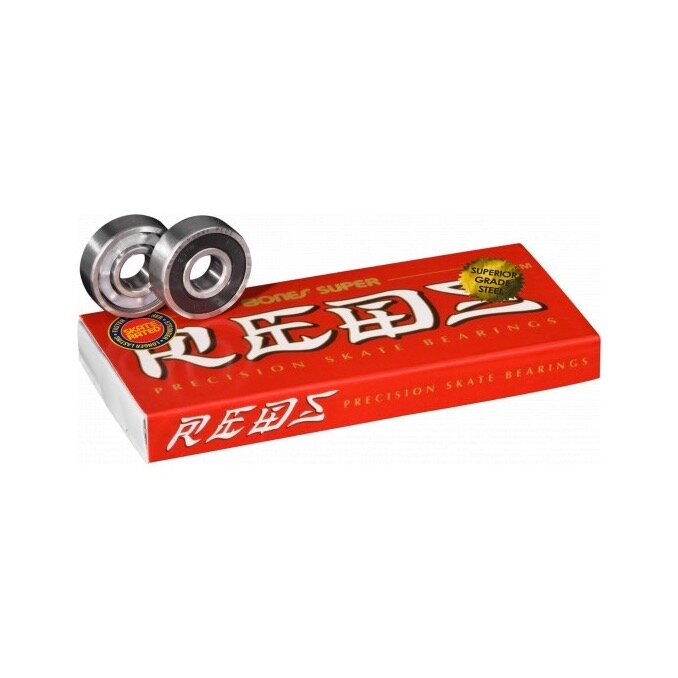 Bones Super Reds Bearings (8-pack)