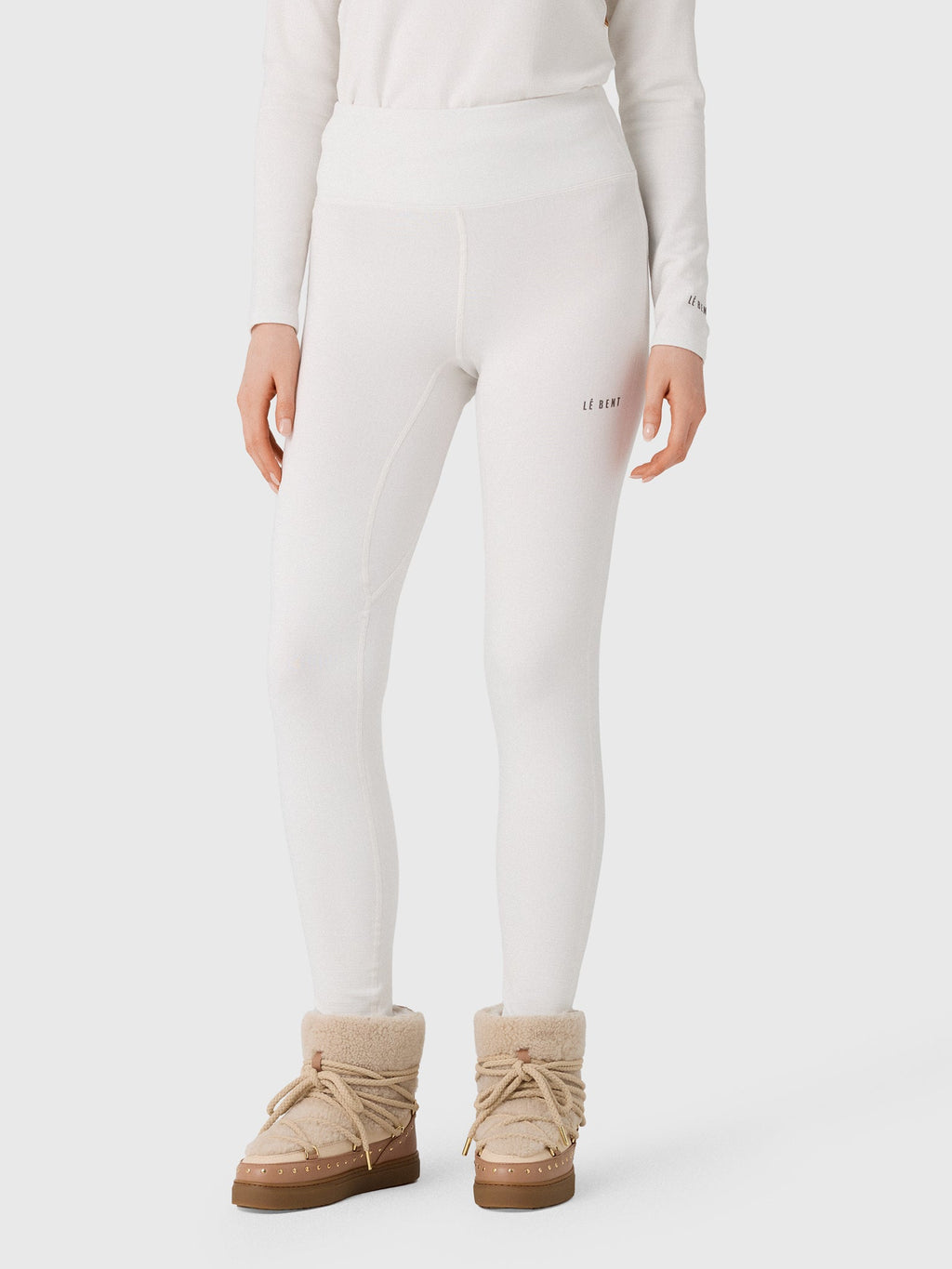Le Bent Women's Heavyweight Grid Fleece Base Layer Bottom