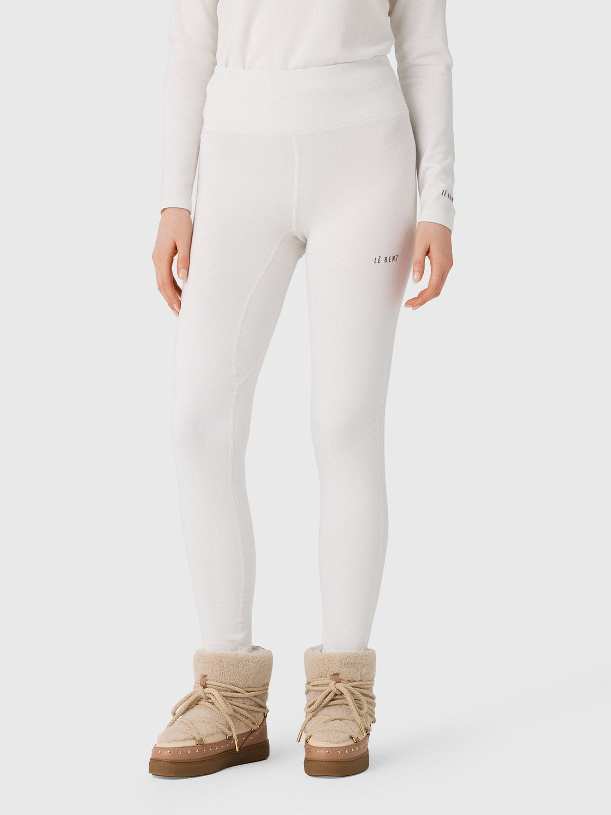 Le Bent Women's Heavyweight Grid Fleece Base Layer Bottom