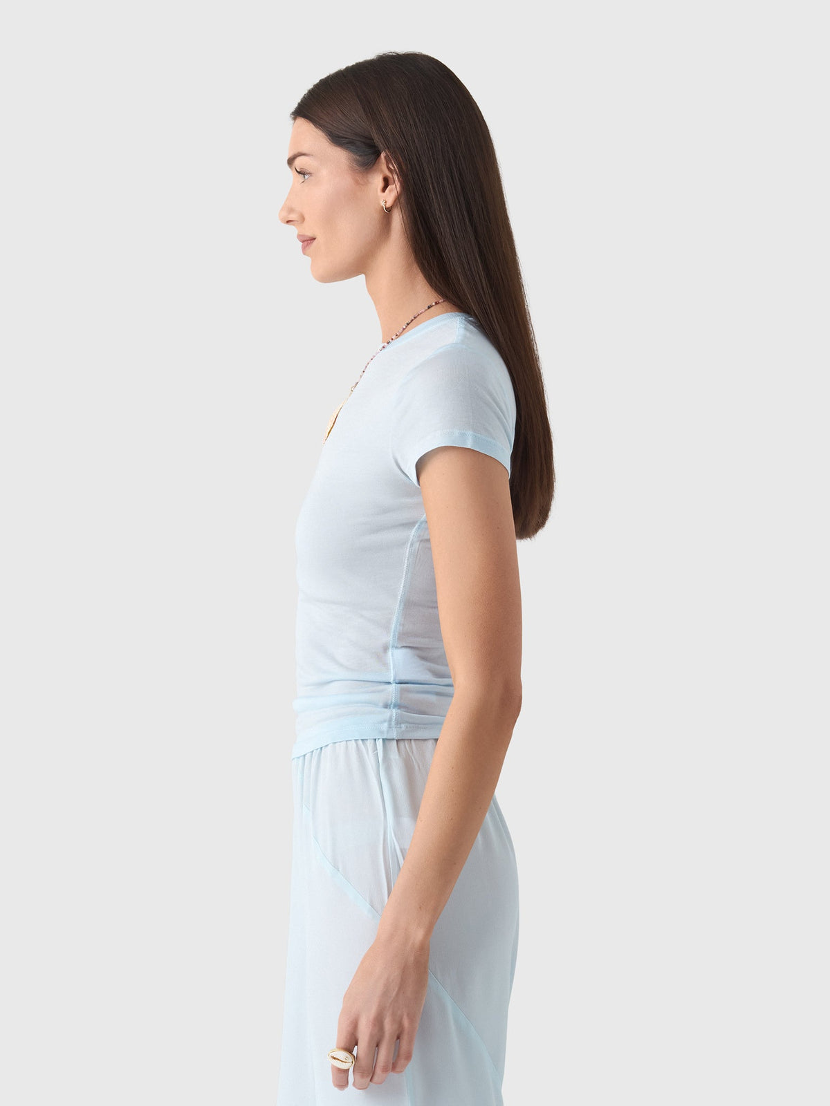 Paris Georgia Women's Elemental Sheer Baby Tee