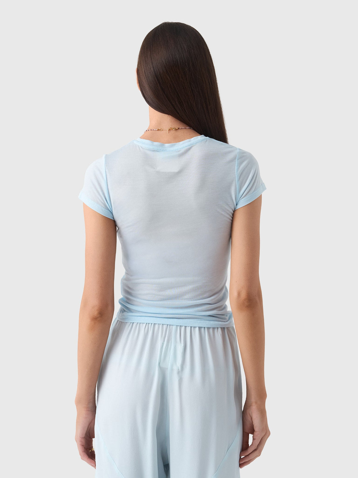 Paris Georgia Women's Elemental Sheer Baby Tee