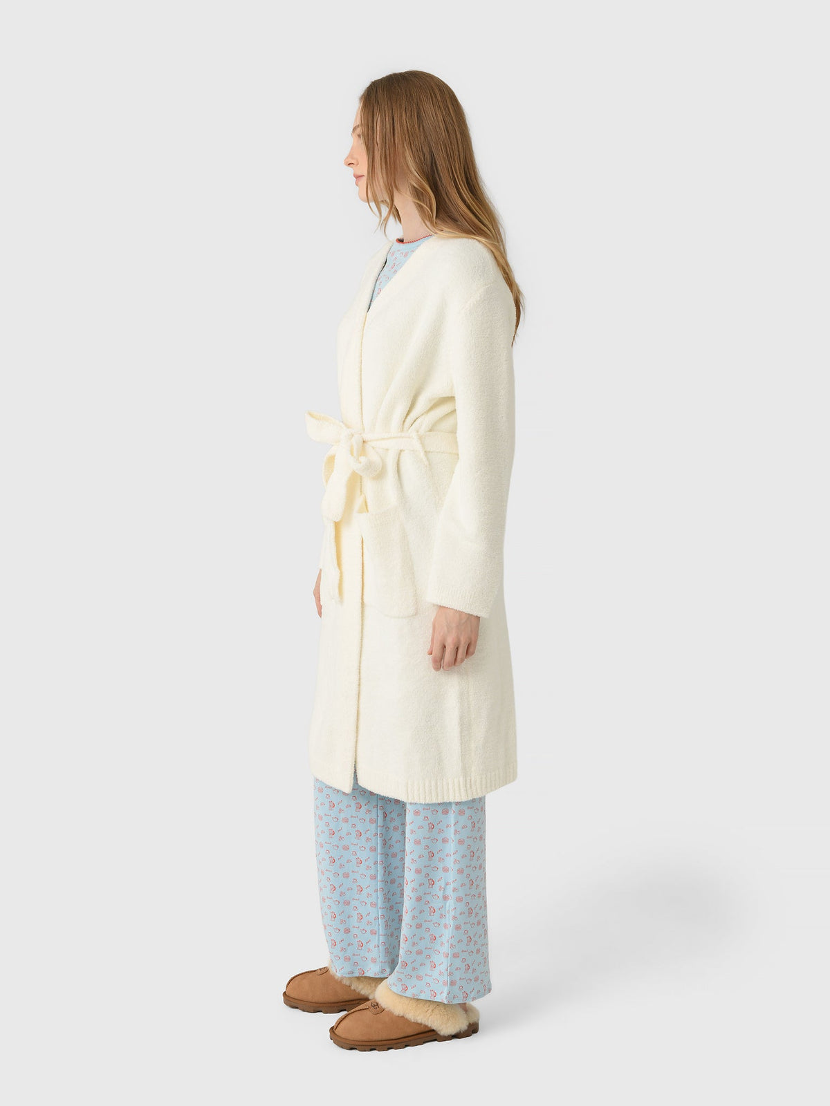 Barefoot Dreams Women's CozyChic Luxe Rib Robe