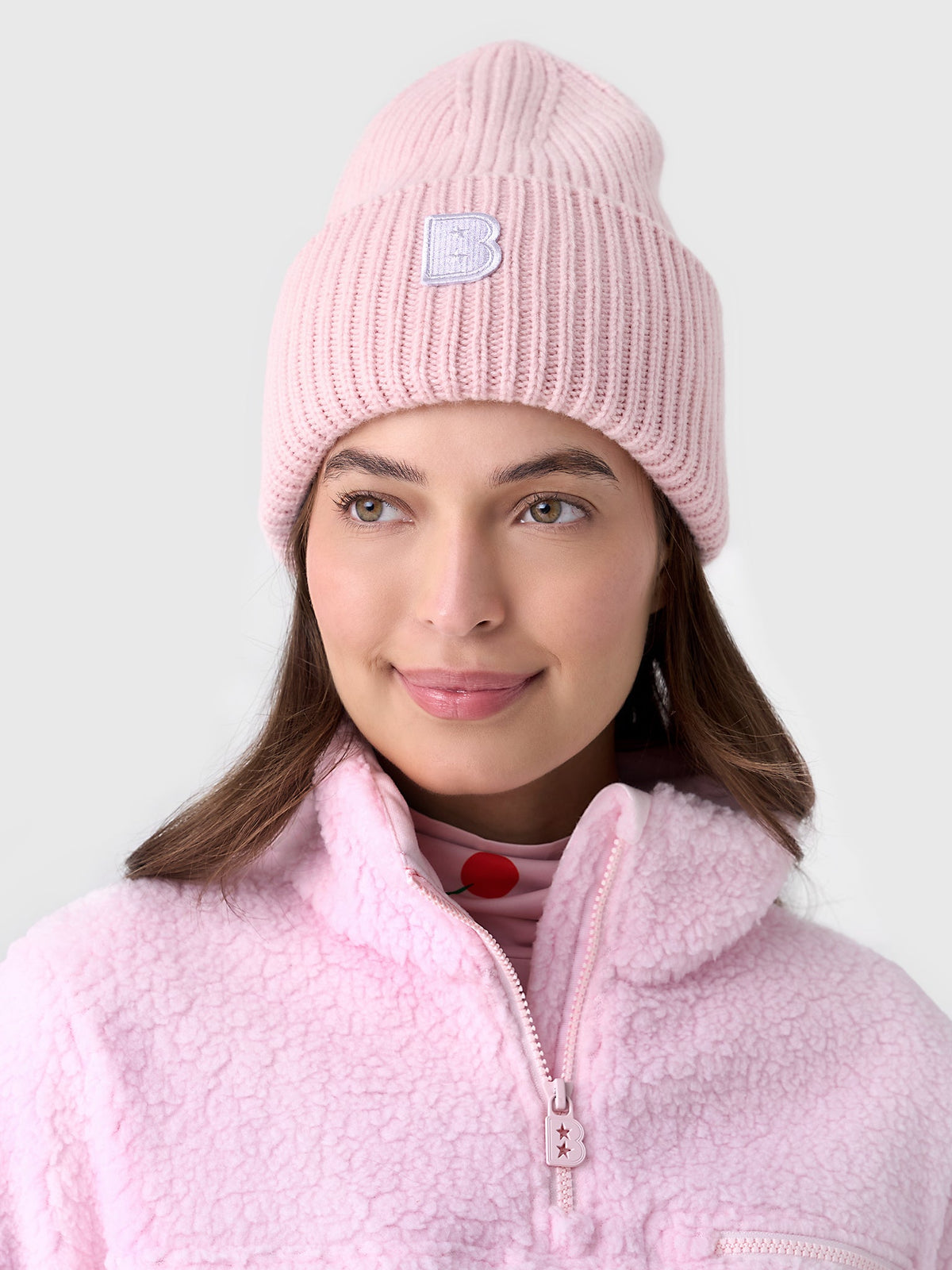 Berno Women's Patch Beanie