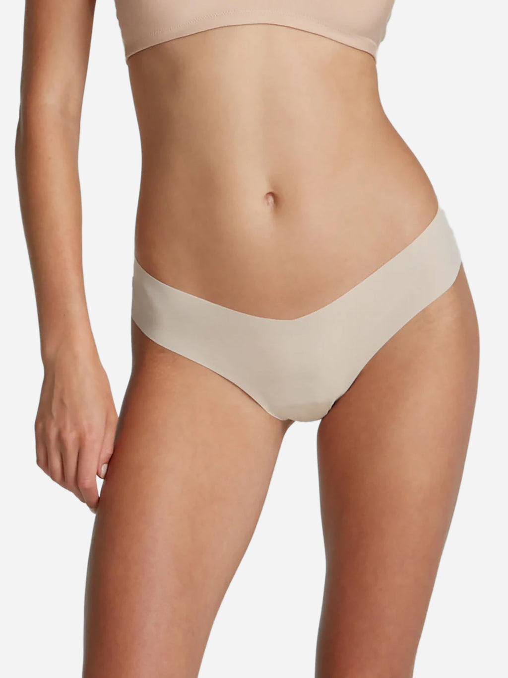 Commando Women's Invisible Rib One Size Thong