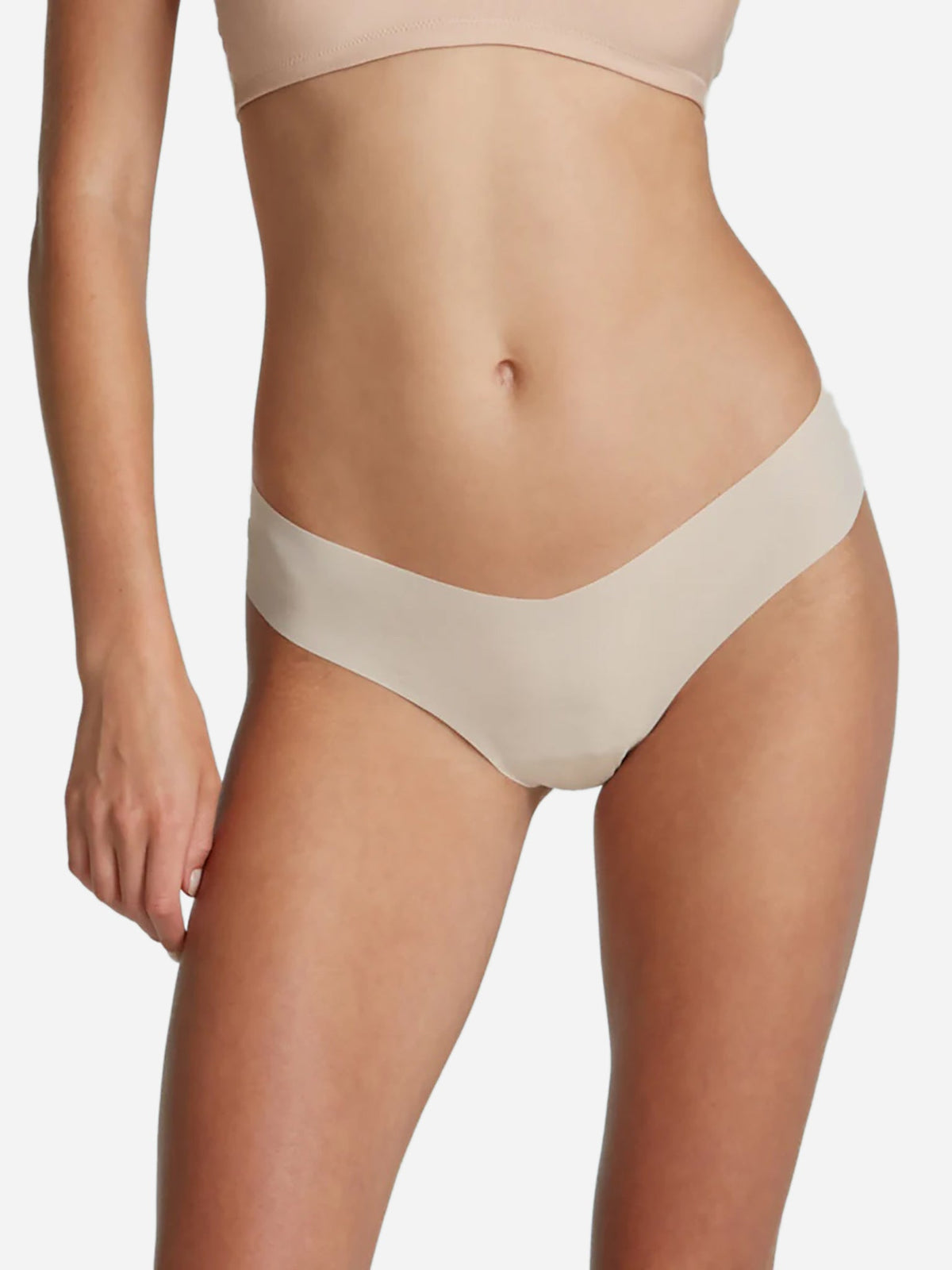 Commando Women's Invisible Rib One Size Thong