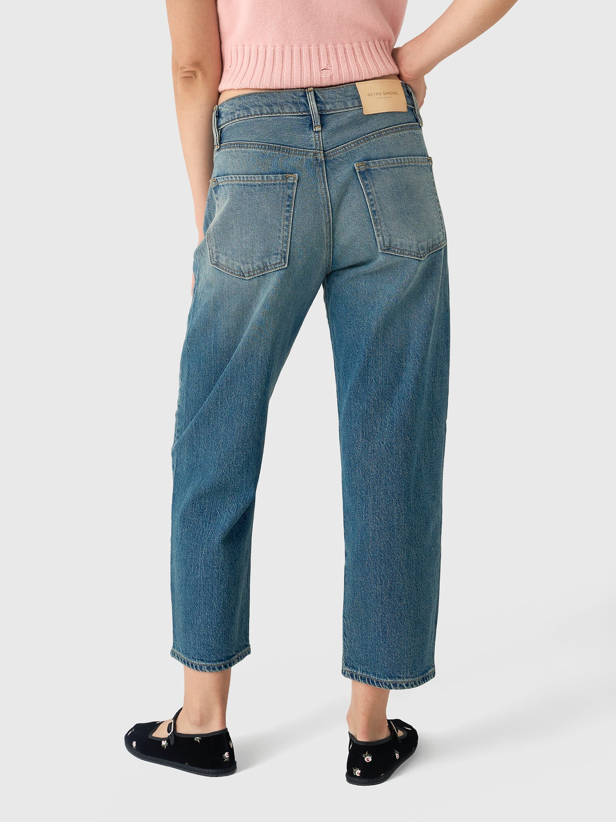 Betro Simone Women's Ellen Barrel Leg Jean