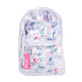 2 PC Stitch Clear Backpack & Pouch Set