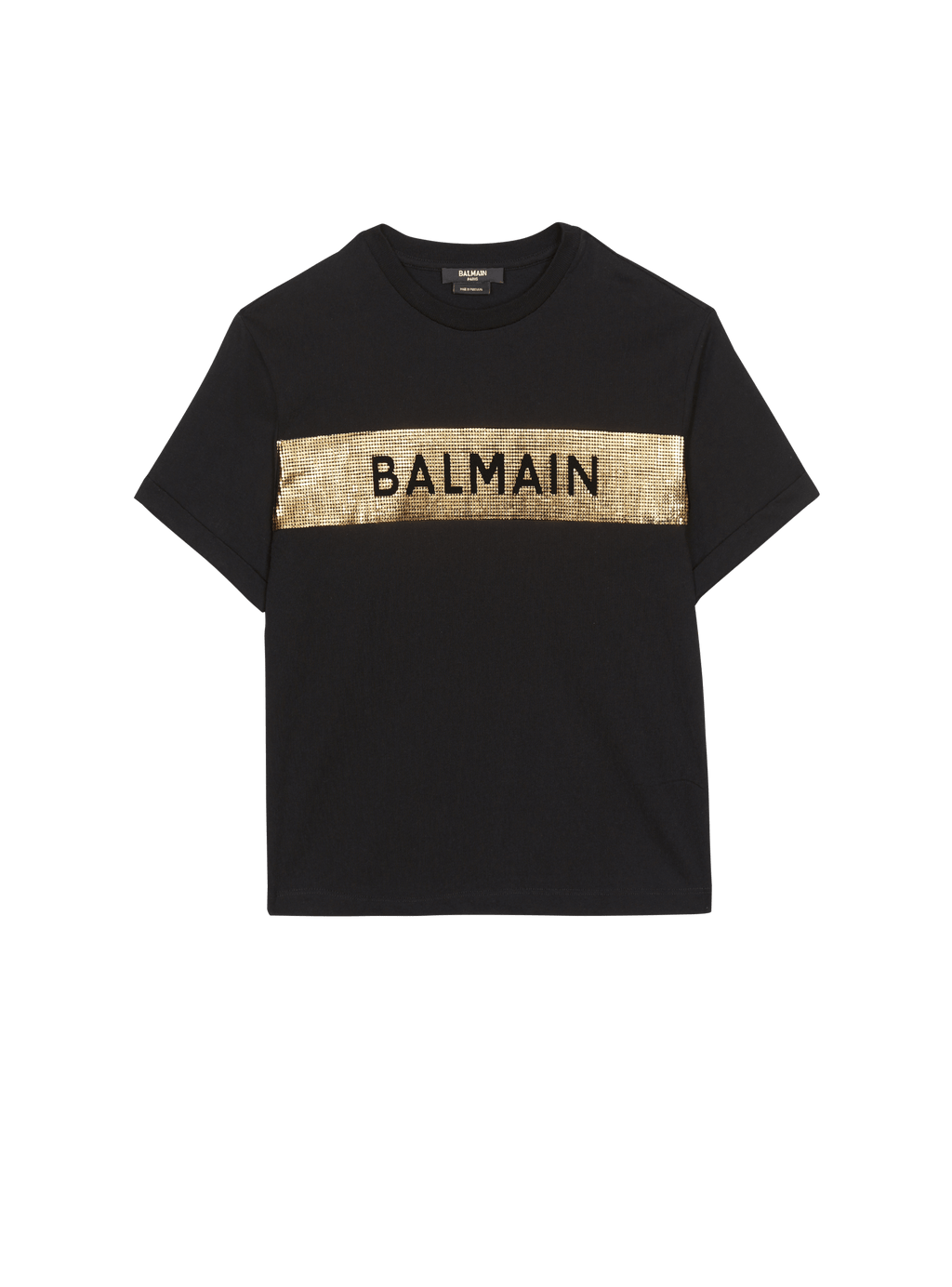 BALMAIN Cotton Jersey T-Shirt Kids Apparel