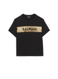 BALMAIN Cotton Jersey T-Shirt Kids Apparel