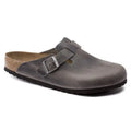 Birkenstock Boston Soft Footbed  Oiled Leather (Iron)