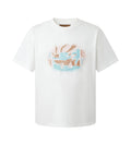 Birth of Royal Child Beaded Nile River Tee White