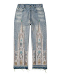 Bravest Studios Cathedral Denim Pants Blue